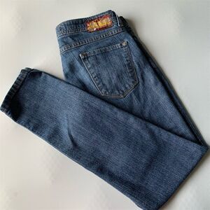 BWU Women's Vintage Blue Straight‎ Jeans Size 5 Medium Wash Durable